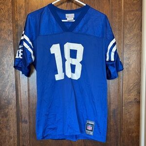 Peyton Manning #18 Indianapolis Colts Jersey, Size XL